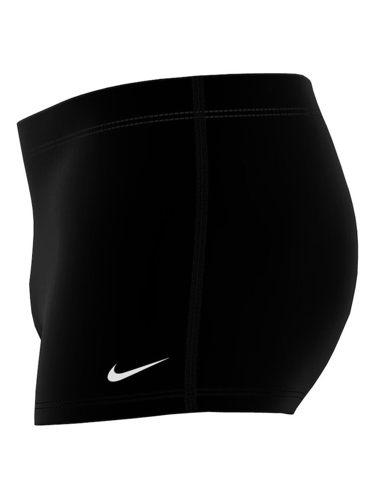 Nike Black Square Leg Jammer Swim Shorts - Image 2 of 3