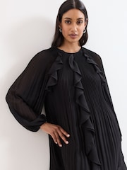 Phase Eight Black Layla Swing Dress - Image 4 of 7