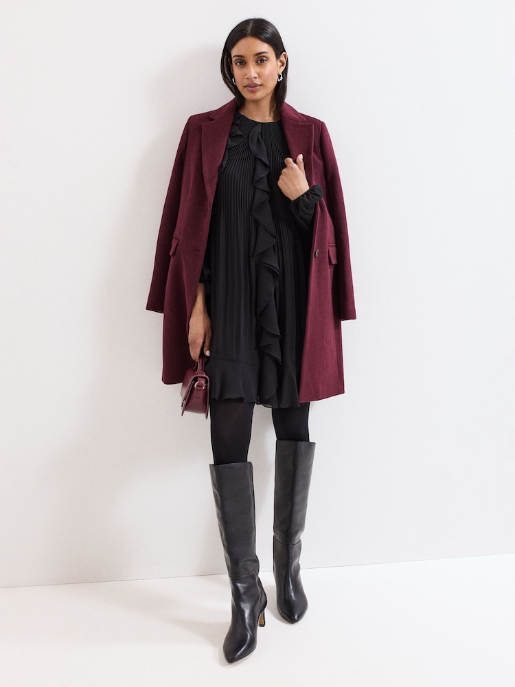 Phase Eight Black Layla Swing Dress - Image 7 of 7 Phase Eight Black Layla Swing Dress - Image 7 of 7