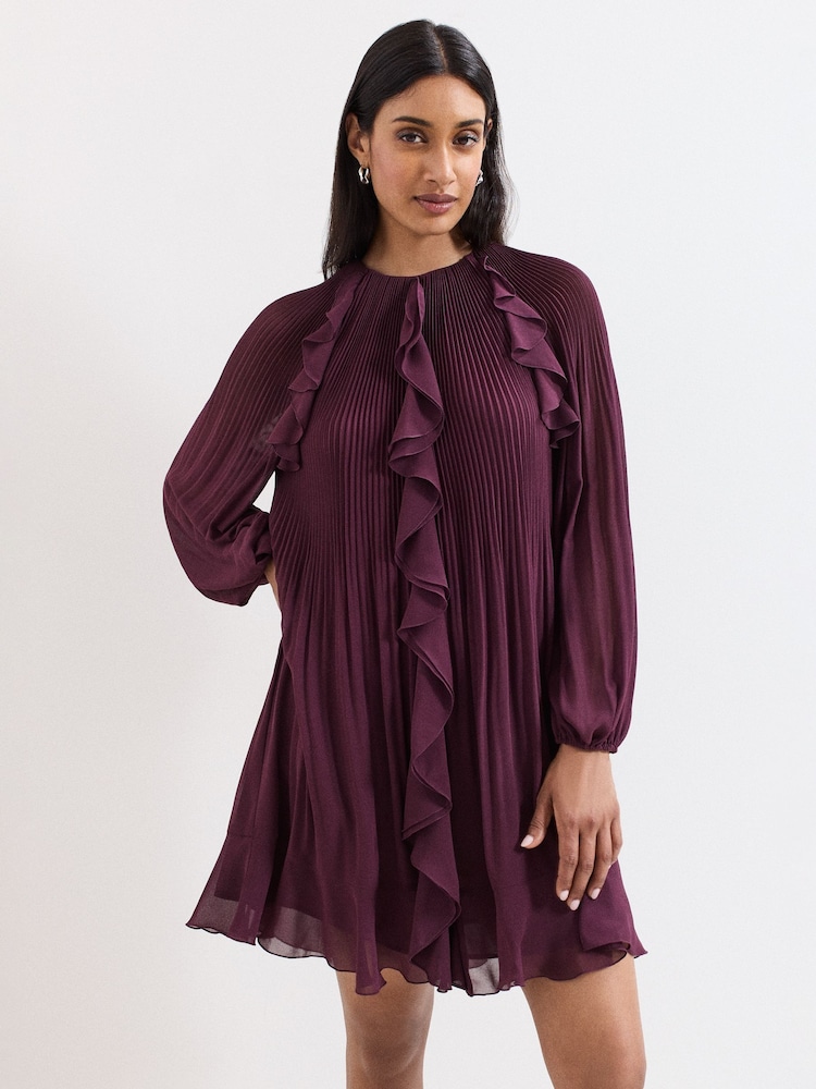 Phase Eight Red Layla Swing Dress - Image 1 of 7 Phase Eight Red Layla Swing Dress - Image 1 of 7