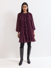 Phase Eight Red Layla Swing Dress - Image 6 of 7