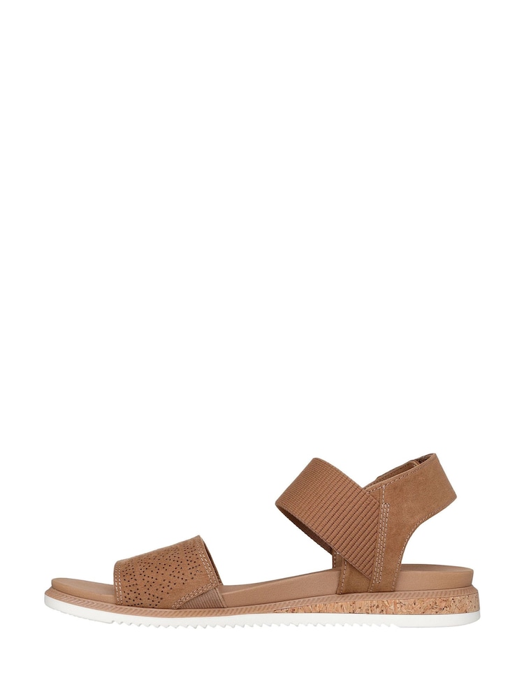 Ruskea - Skechers Desert Kiss Low Top Look Sandals - Kuva 2 / 4