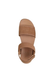 Ruskea - Skechers Desert Kiss Low Top Look Sandals - Kuva 3 / 4