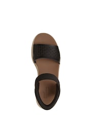 Skechers Black Slip-Ins Bobs Sun Ray Step Aside Sandals - Image 4 of 5