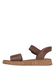 Skechers Brown Slip-Ins Bobs Sun Vibe Sandals - Image 2 of 6