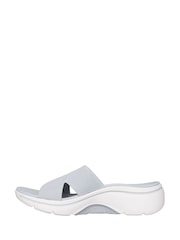 Skechers Grey Go Walk Arch Fit 2.0 Sandals - Image 2 of 4