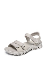 Gris - Skechers Slip-Ins: Go Walk Flex Sandals Glimmer Up - Imagen 5 de 6