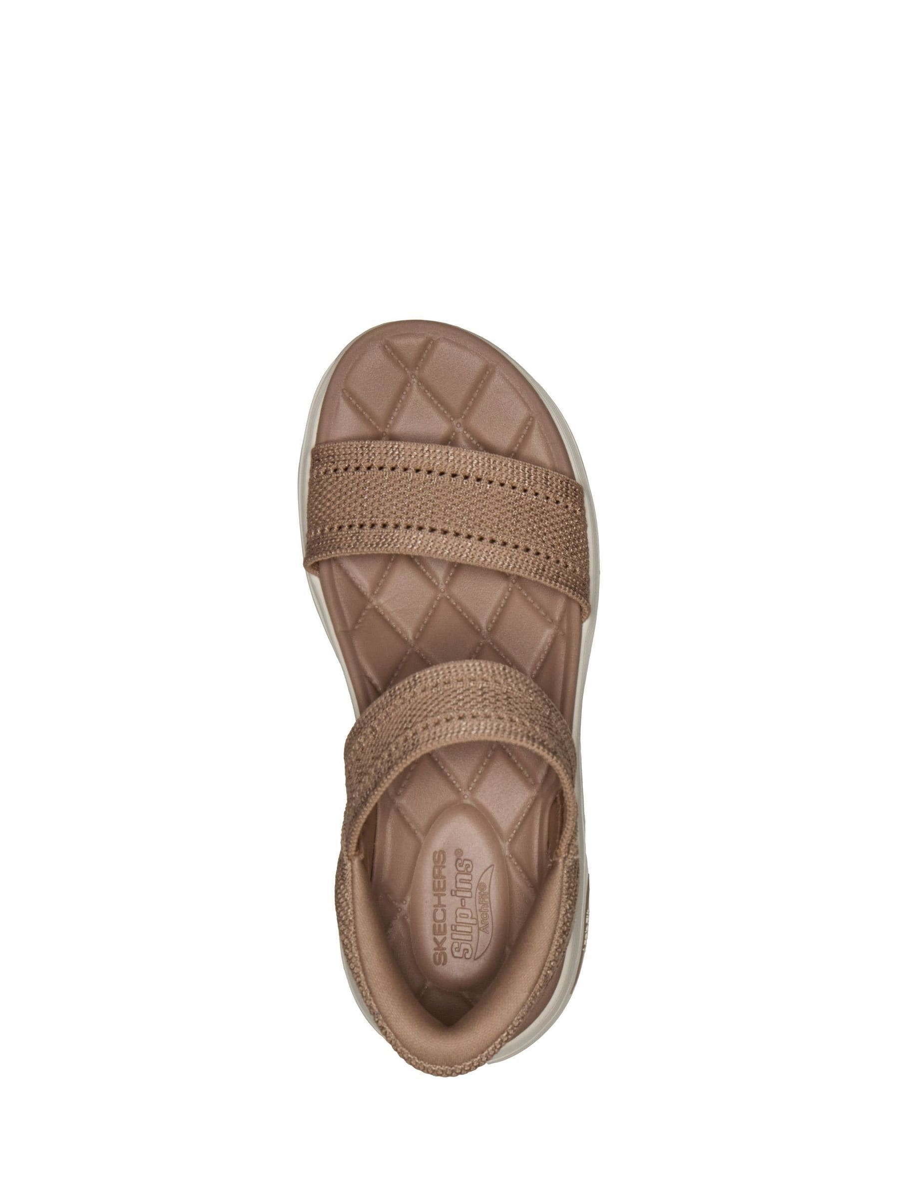 Buy Skechers Grey Slip-Ins: Go Walk Arch Fit 2.0 Sandals from Next USA