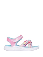 Skechers Pink Jumpsters Sandals Tie Dye Bffs - Image 1 of 6