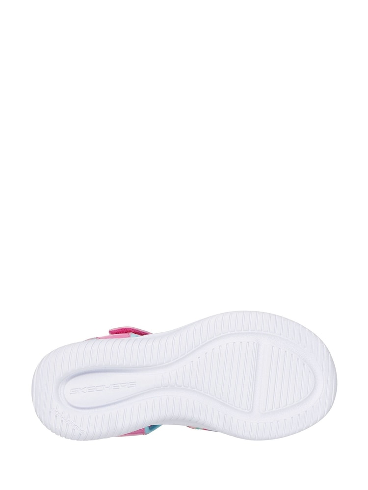 Skechers Pink Jumpsters Sandals Tie Dye Bffs - Image 6 of 6 Skechers Pink Jumpsters Sandals Tie Dye Bffs - Image 6 of 6