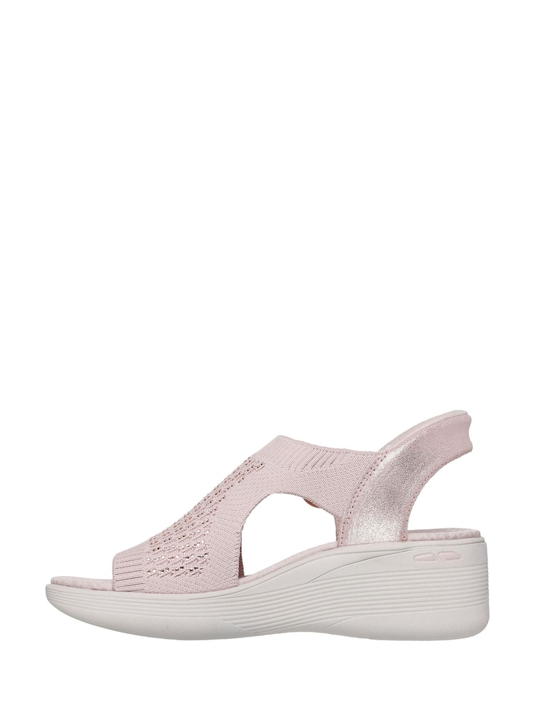 粉色 - Skechers Slip-Ins Pier Lite Park Path Sandals - 圖片 2/5