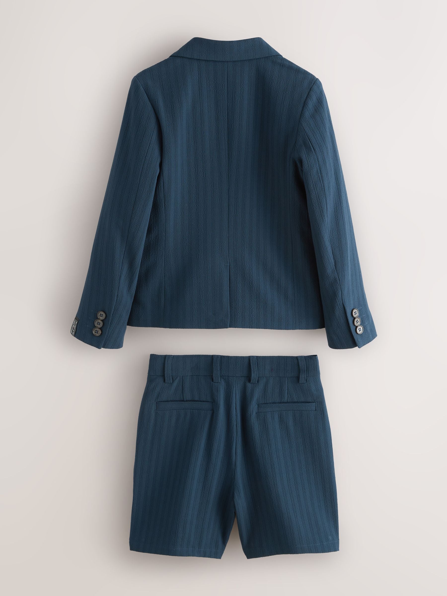 Next：日本 Baker by Ted Baker ネイビー シアサッカーテクスチャード