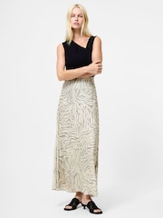 French Connection Natural Josie Ennis Bias Skirt - Image 1 of 4