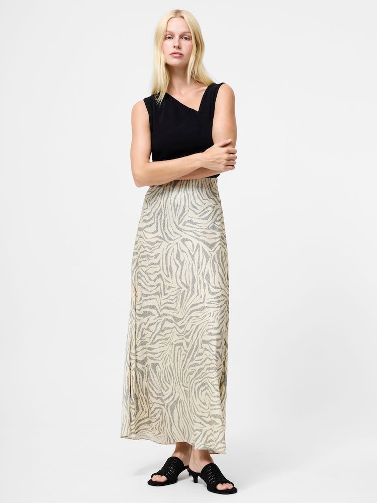 French Connection Natural Josie Ennis Bias Skirt - Image 1 of 4