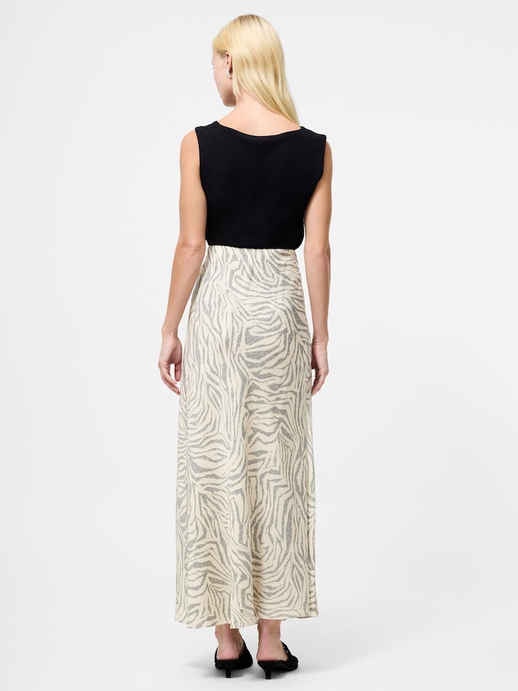 French Connection Natural Josie Ennis Bias Skirt - Image 2 of 4