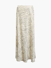 French Connection Natural Josie Ennis Bias Skirt - Image 3 of 4