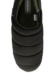 Dunlop Black Nylon Full Slippers - Image 4 of 4