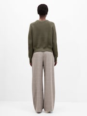 French Connection Green Lily Mozart Crew Neck Jumper - Image 2 of 4