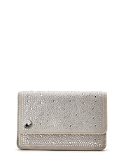 Moda in Pelle Christiie Hotfix Clutch Bag - Image 1 of 4