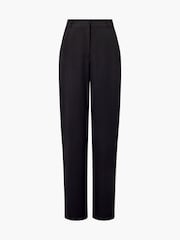 French Connection Black Vinnie Side Stripe Trousers - Image 4 of 4