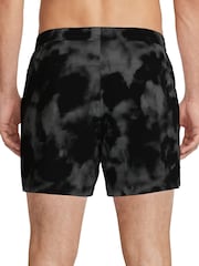 Nike Black Tie Dye 5 Inch DriFIT Swim Shorts - Image 2 of 7