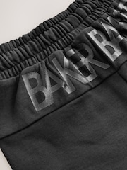 Baker by Ted Baker Oversized Black T-Shirt and Shorts Set - Image 14 of 15