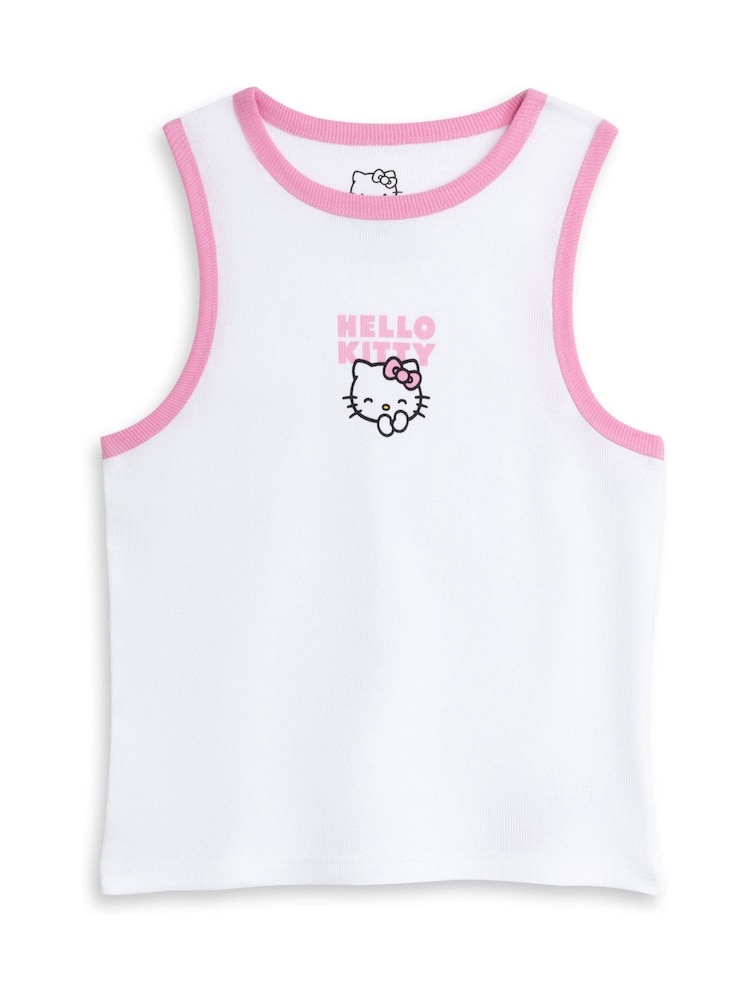 Vanilla Underground Pink Vest and Shorts Pyjamas Set - Image 2 of 6