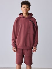 Baker by Ted Baker Oversized Hoodie and Shorts Set - Image 1 of 12