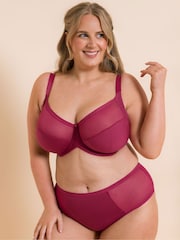 Curvy Kate Purple Wonderfully Full Cup Side Support Bra - Image 4 of 7