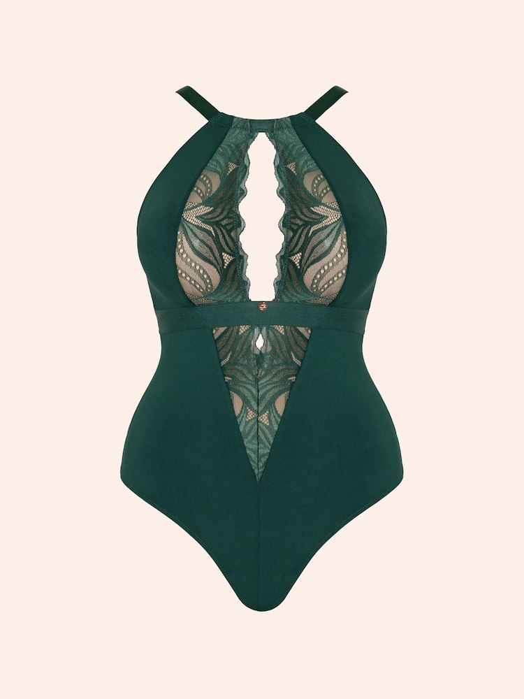 Curvy Kate Green Indulgence Multiway Stretch Lace Body - Image 7 of 7 Curvy Kate Green Indulgence Multiway Stretch Lace Body - Image 7 of 7