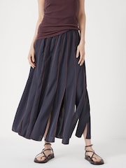 Hush Blue Pippa Pleated Skirt - Image 3 of 6