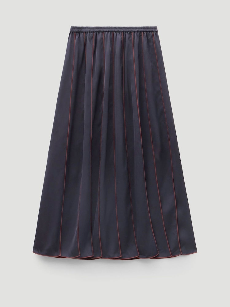 Hush Blue Pippa Pleated Skirt - Image 6 of 6