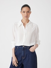 Camisa transparente Hush Tuxedo - Imagem 1 de 5