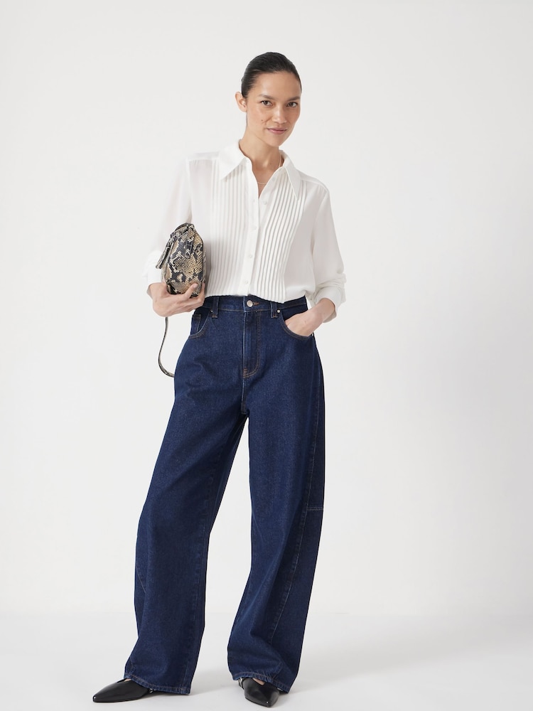 Camisa transparente Hush Tuxedo - Imagem 2 de 5