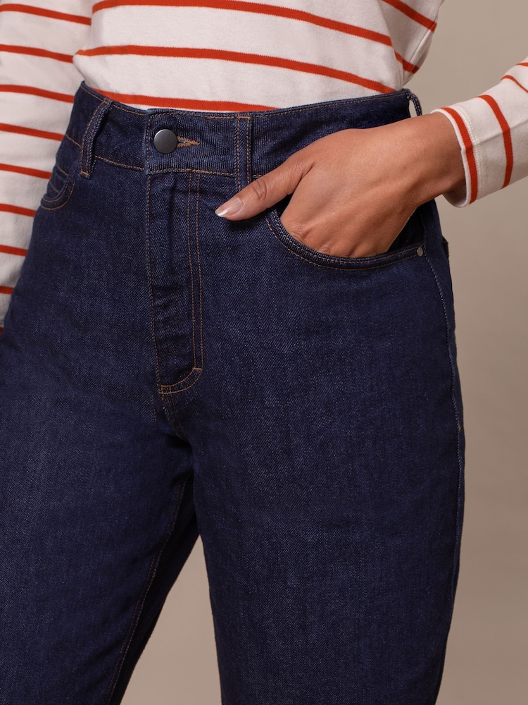 Celtic & Co. Blue Barrel Leg Jeans - Image 2 of 8