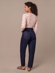 Celtic & Co. Blue Barrel Leg Jeans - Image 3 of 8