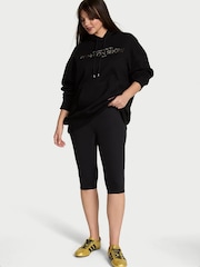 Victoria's Secret Black Fashion Show Fleece Oversized Hoodie - Image 2 of 3