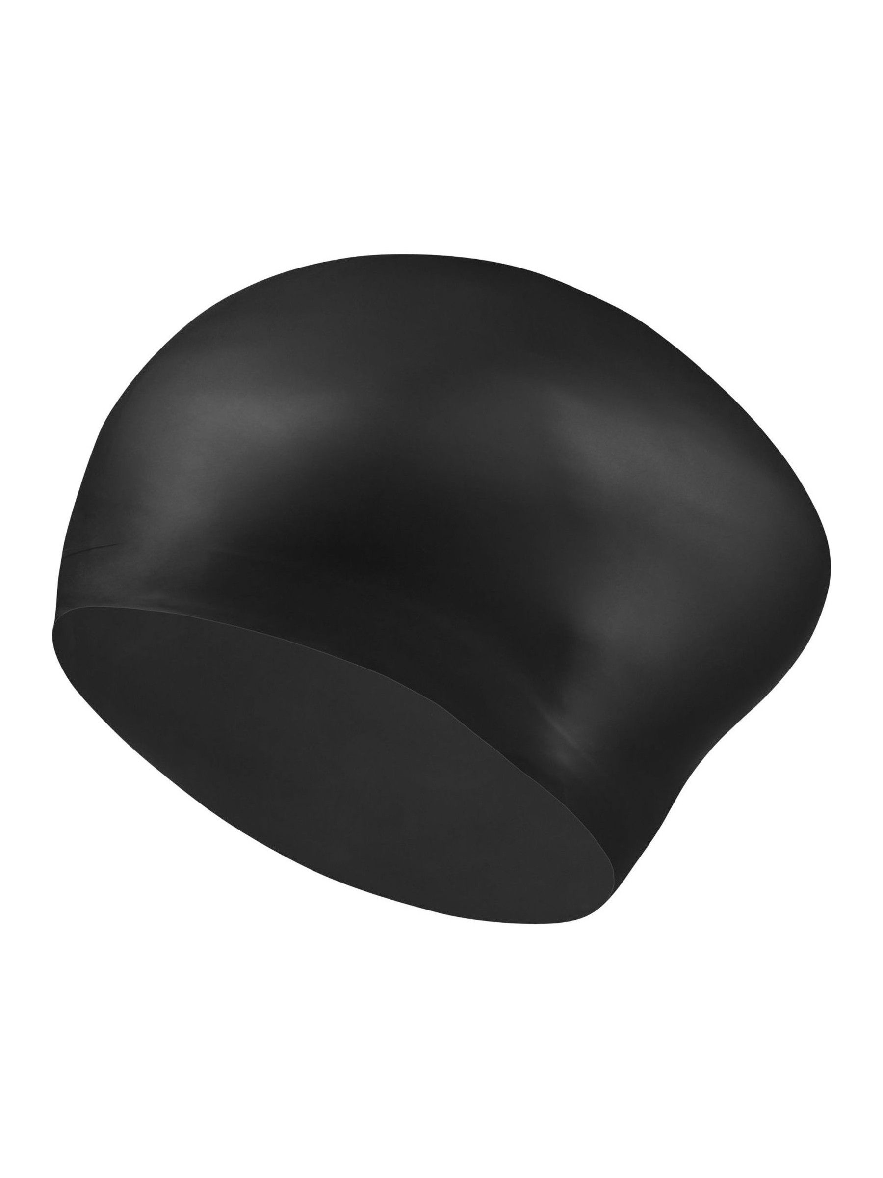 Nike Girls Black Long Hair Swim Cap - Image 1
