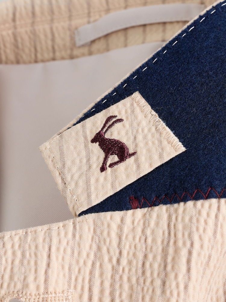 Joules Ecru Stripe Seersucker Suit Jacket - Image 19 of 19