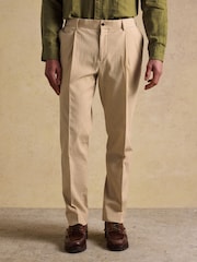 Joules Ecru Stripe Seersucker Suit Trousers - Image 1 of 11