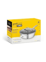 Good Food Stainless Steel Multi-Pan with Tempered Glass Lid - Image 10 of 10