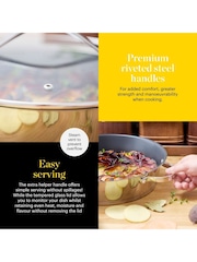 Good Food Stainless Steel Multi-Pan with Tempered Glass Lid - Image 5 of 10