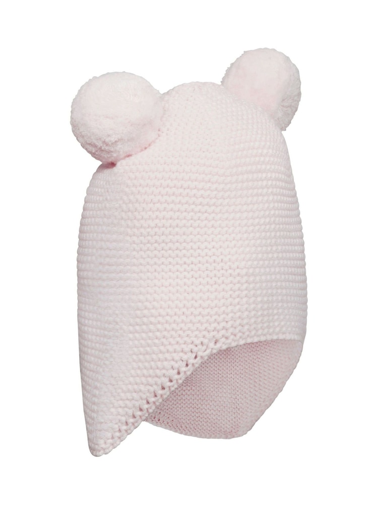 Emile Et Rose Kenton Knitted Hat With Ear Flaps & Pom-Pom - Image 3 of 3 Emile Et Rose Kenton Knitted Hat With Ear Flaps & Pom-Pom - Image 3 of 3