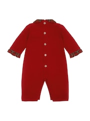 Emile Et Rose Kat Knitted All-In-One with Pretty Scalloped Hems and Hat - Image 3 of 5