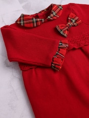 Emile Et Rose Kat Knitted All-In-One with Pretty Scalloped Hems and Hat - Image 5 of 5