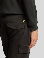 Lyle & Scott Grey Cargo Pocket Trousers - Image 3 of 4