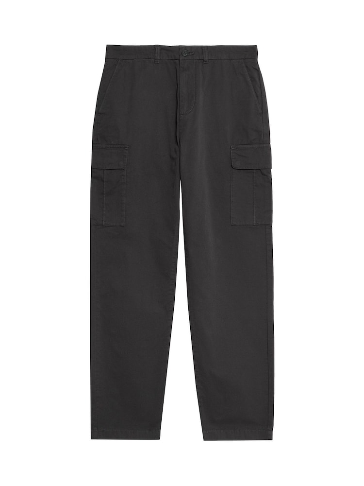 Lyle & Scott Grey Cargo Pocket Trousers - Image 4 of 4