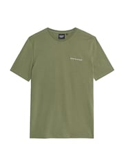 Lyle & Scott Green Script T-Shirt - Image 5 of 6