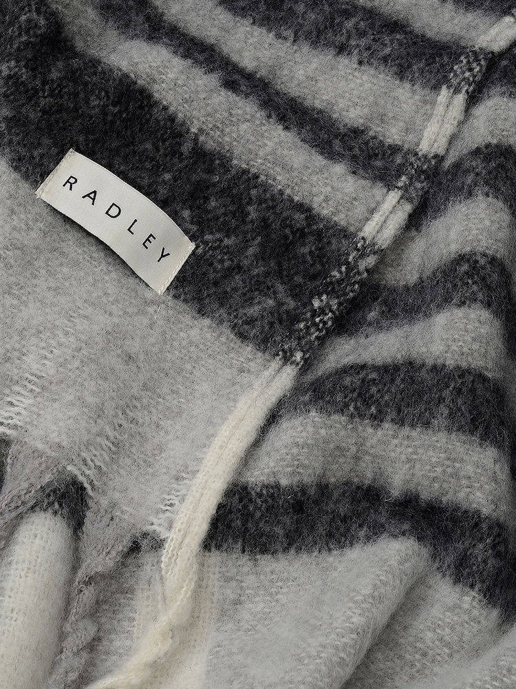 Radley Grey Check Poncho - Imagem 2 de 2