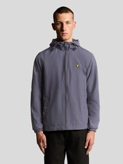 Lyle & Scott Dark Grey Zip Through Hooded Jacket - Image 1 of 7